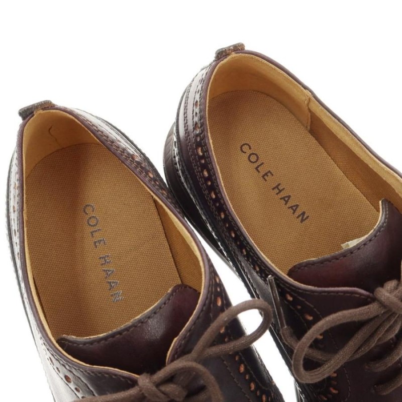 未使用】コールハーン COLE HAAN ORIGINALGRAND レザー ウイングチップ