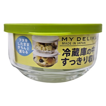 TOYO-SASAKI GLASS 東洋佐佐木 玻璃儲藏耐熱容器 日本製造  360ml  1個