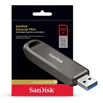 SanDisk CZ820 Extreme PRO 512G 固態隨身碟 金屬 速度最高可達1000MB/s