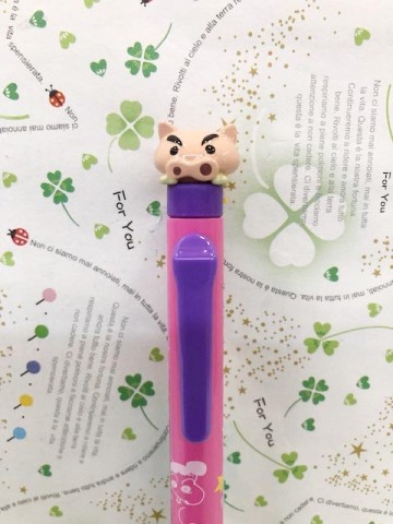 【震撼精品百貨】蠟筆小新_Crayon Shin-chan~小新原子筆-小豬趴#76027