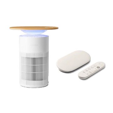 SwitchBot 空氣清淨機Table + Google TV Streamer (4K)【超值組】智慧家庭
