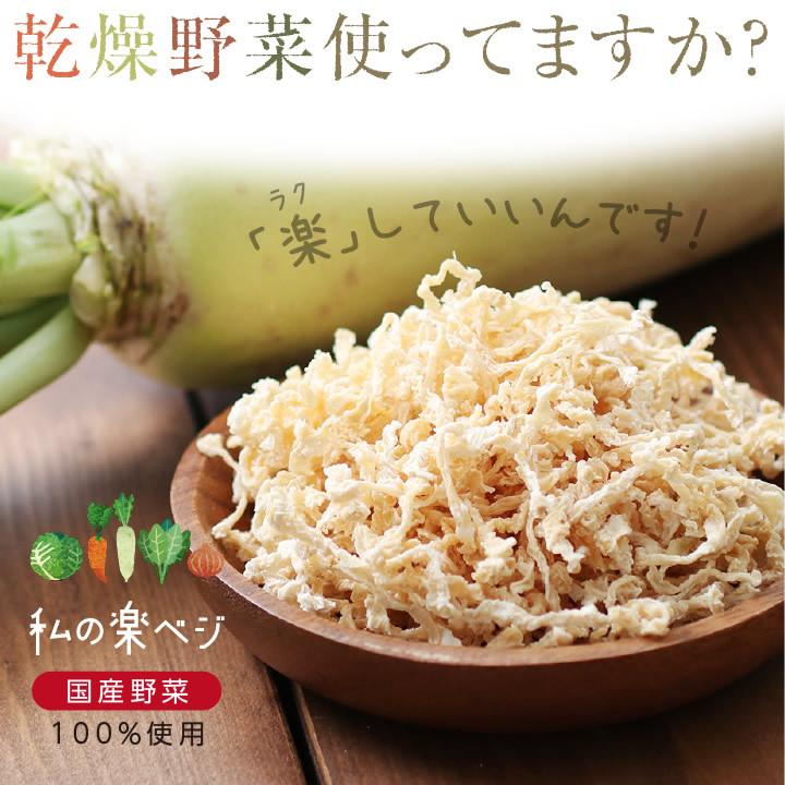 乾燥大根 (70g生野菜約700g分) 切干大根 切り干し 大根乾燥野菜 国産 ダイコン ドライ野菜 干し野菜 送料無料 保存食 サラダ 無添加 常備菜 簡単 時短 お歳暮