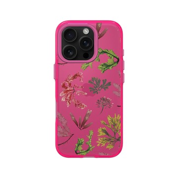 iPhone 16 Pro Clear 粉漾桃 - The Seaweed Studio - 海之拓印