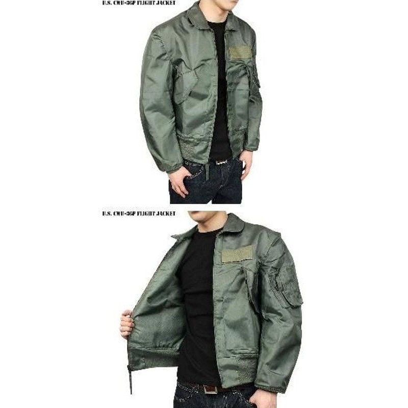 実物 新品 米軍CWU-36/P フライトジャケット 希少 デッドストック 