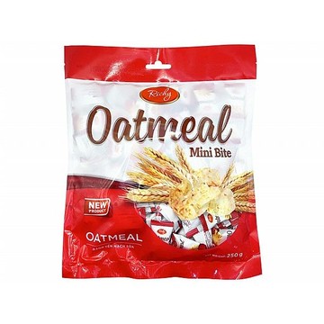 Richy 迷你一口燕麥酥(250g)【小三美日】DS013353 旅遊 追劇 下午茶 點心 餅乾 低卡