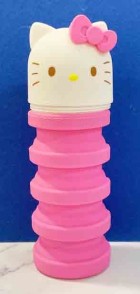 【震撼精品百貨】Hello Kitty 凱蒂貓~三麗鷗 KITTY 可伸縮矽膠收納包/筆袋#18406