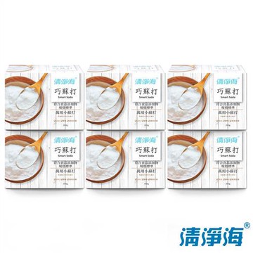 清淨海 巧蘇打-符合食品添加物規格標準小蘇打 350g x6入