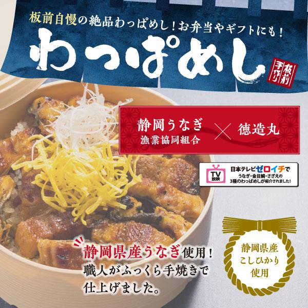 うなぎわっぱめし弁当　２個　わっぱめし　うなぎ　静岡県産　ギフト　土用丑の日