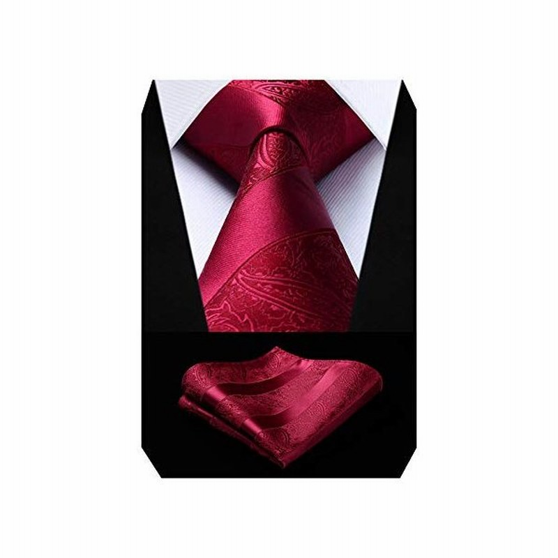 ヒスデン Hisdern 結婚式 赤 ネクタイ セット 花柄 ネクタイ チーフ セット おしゃれ ネクタイブランド プレゼント メンズ パ 通販 Lineポイント最大0 5 Get Lineショッピング