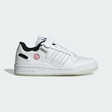 Adidas Forum Low W [HQ1932] 女 運動休閒鞋 舒適 穿搭 白 粉紅