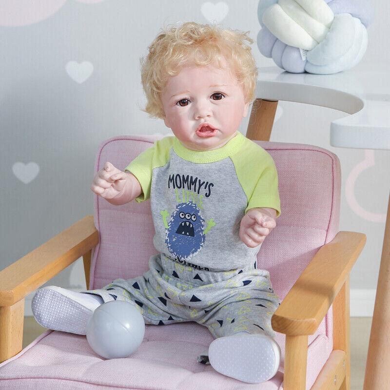 リボーンドールRebornBayboy Doll Full Body Silicone Vinyl 22