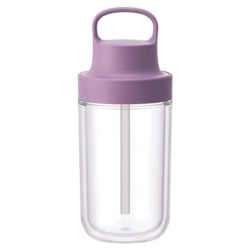 KINTO TO GO BOTTLE 雙層隨手瓶  朝霧紫  360ml  1個  360ml