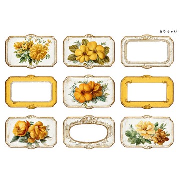 【10月新作】20-103-0080 裁切紙・拼貼素材