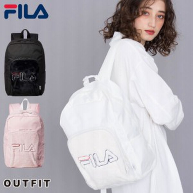 セール 5390円 43円 リュック レディース リュックサック Fila フィラ バックパック おしゃれ デイパック ブランド 人気 ボア 生地 通販 Lineポイント最大1 0 Get Lineショッピング