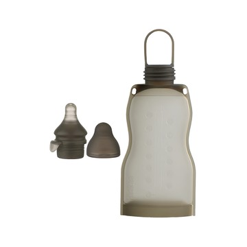 haakaa 矽膠多功能儲乳袋 260ml 食品級矽膠製成 耐熱抗凍 可擠壓設計  1組