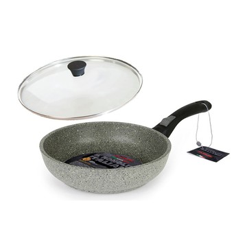 義大利Flonal｜平底深鍋(附蓋)32cm｜IL MONOLITE系列