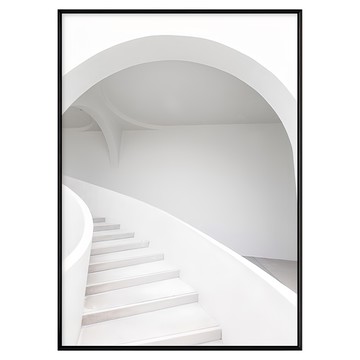 Boluo 菠蘿選畫所 梯 雪霽  40 x 30cm  黑色