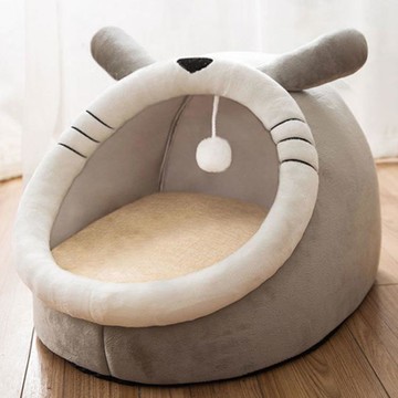 寵物窩 貓窩狗窩四季通用半封閉網紅寵物窩別墅狗狗用品貓咪用品狗屋貓屋