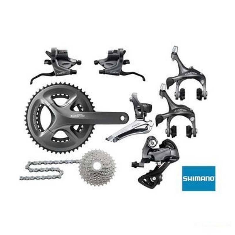 迅速な対応で商品をお届け致します 創業110年祭 シマノ SHIMANO CLARIS FD-R2000-B バンド フロントディレーラー 2x8S  dscs.co.in