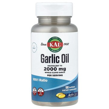 KAL, 大蒜油，100 粒軟膠囊