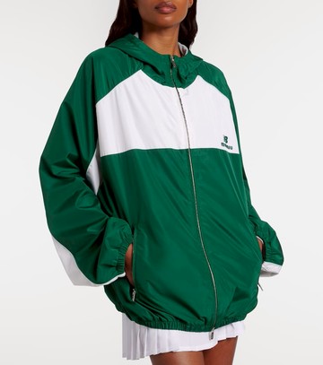 Miu Miu x New Balance colorblocked poplin jacket