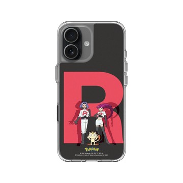 iPhone 17 Clear Case（相機按鈕） 透明 - 寶可夢 Pokemon - 火箭隊的感覺呀