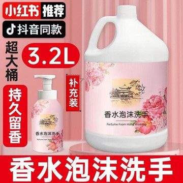 精選好物🌈香水味洗手液 洗手液 泡沫持久留香 快速清洗 家庭用洗手液 溫和親膚 孕婦兒童宿舍學生補充裝