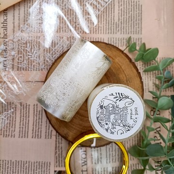 NO 231-1雜貨風-植物園藝-白線款 Sundries-Plants Gardening