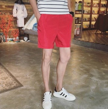 FINDSENSE DESIGN 供應款式 三分短褲  急速乾燥 海灘短褲  平常穿搭 運動褲 健身褲