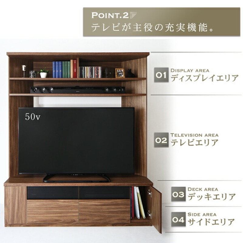 テレビ台 ハイタイプ 大型テレビ対応 ハイタイプコーナーテレビボード