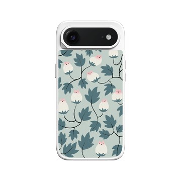 iPhone Air SolidX 白 - ilovedoodle (Lim Heng Swee) - Meowing Glory - 貓咪藤蔓