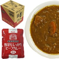  野菜もしっかりビーフカレー 200G 10食入 常温