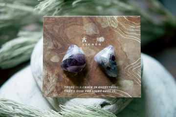 CRACK | 礦物系耳環 |  EARRINGS