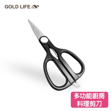 加購《GOLD LIFE》420不鏽鋼刀具系列-多功能廚房剪刀(6054622)