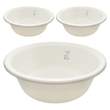 SANADA THERM 臉盆3件組 B-751 小  象牙色  1套