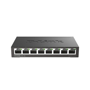 D-Link DGS-108【E1】8埠 Giga 桌上型交換器