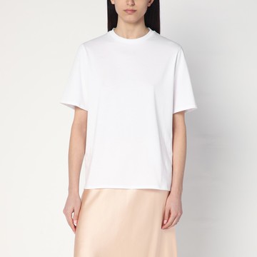 White cotton T-shirt Chiara