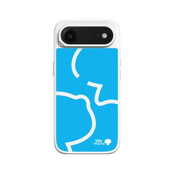 iPhone Air SolidX 白 - We TAIWAN : a-We Collection - a-We Mochi (藍)