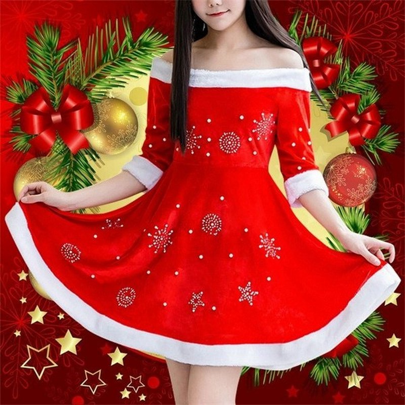 コスチューム クリスマス ワンピース コスプレ ドレス レディース サンタ Christmas サンタ服 仮装 ショート丈 女性用 女王 レッド ふわふわ 通販 Lineポイント最大0 5 Get Lineショッピング