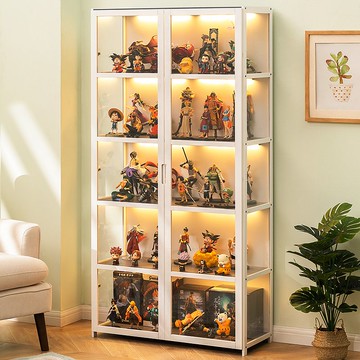 免運 手辦展示櫃樂高亞克力展示架煙櫃玻璃櫃臺化妝品產品擺件陳列櫃子