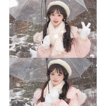 大頭圍毛呢白色網紅貝雷帽圓臉適合帽子秋冬款女小香風英倫蓓蕾帽