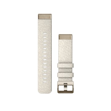 【GARMIN】QuickFit 20mm 尼龍編織錶帶(Fenix 7S)