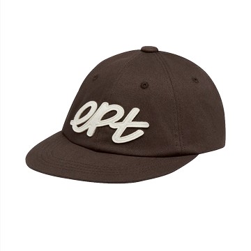 韓國 ept 草寫LOGO 棒球帽 咖啡