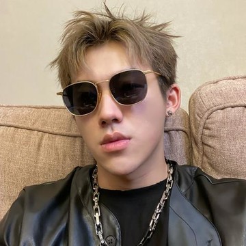 港風復古潮男偏光太陽鏡方形可配近視金屬框情侶墨鏡型男駕駛鏡