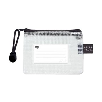 珠友Chuyu網狀拉鏈袋/WA-50113-05/證件型/黑