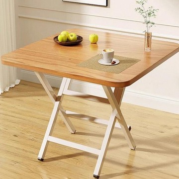 免運 可折疊家用餐桌小戶型出租屋吃飯方桌戶外擺攤小桌子桌腿