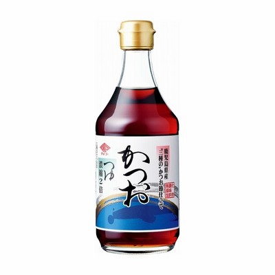 [チョーコー醤油] 調味料 つゆかつお(2倍希釈) 400ml/めんつゆ/鰹/つゆ/こいくちしょうゆ/かつお節/濃縮/醤油