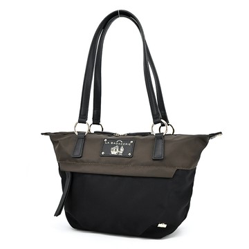 LA BAGAGERIE 防潑水兩用肩背包(咖啡x黑)