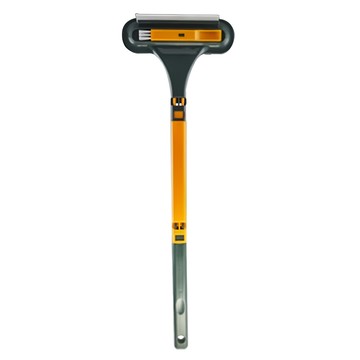 乾濕兩用紗窗除塵萬用刷 - 附縫隙刷  黃綠色  1個