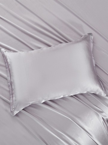 詩貝妮真絲枕套提花單人夏天絲綢枕頭套寬邊雙面100%桑蠶絲枕芯套